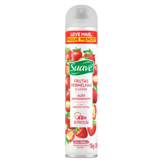 Desodorante Aerosol Suave Frutas Vermelhas e Lichia 200 ml - Imagem em destaque