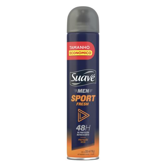 Antitranspirante Aerossol Sport Fresh Suave Men 200ml Tamanho Econômico - Imagem em destaque