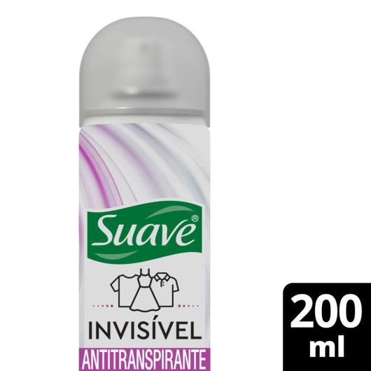 Desodorante Aerosol Suave Suave Invisible 200ml - Imagem em destaque