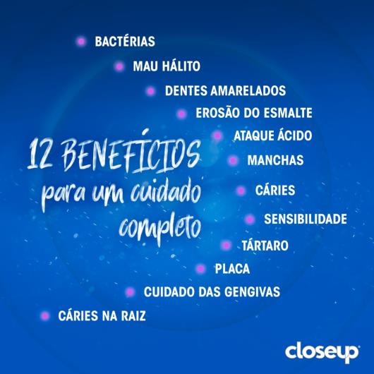 Creme Dental Fresh Closeup Multivitaminas + 12 Benefícios Caixa 85g - Imagem em destaque