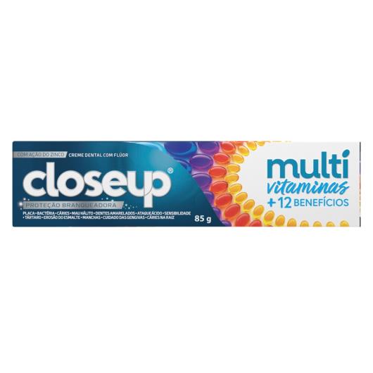 Creme Dental Close up Multi Vitaminas +12 Benefícios Branqueadora 85 g - Imagem em destaque