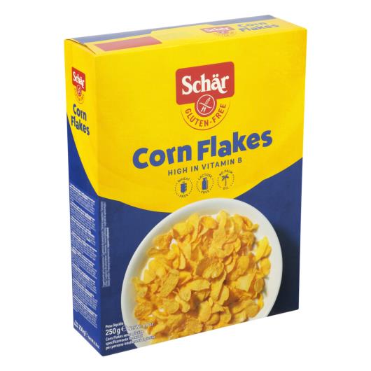 Cereal Matinal sem Glúten Zero Lactose Schär Corn Flakes Caixa 250g - Imagem em destaque