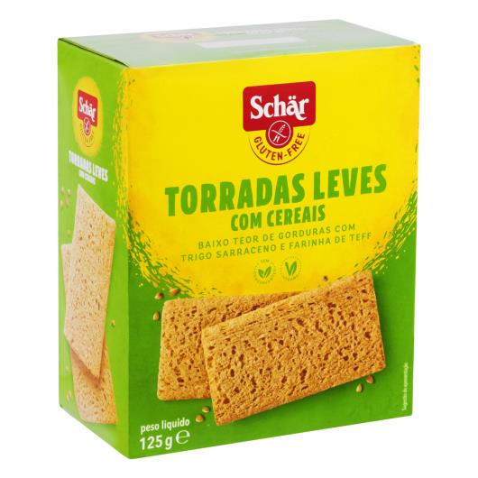Torrada com Cereais sem Glúten Schär Caixa 125g - Imagem em destaque