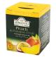 Chá Preto Peach & Passion Fruit Ahmad Tea London Caixa 20g 10 Unidades - Imagem 054881004299_11_1_1200_72_RGB.jpg em miniatúra