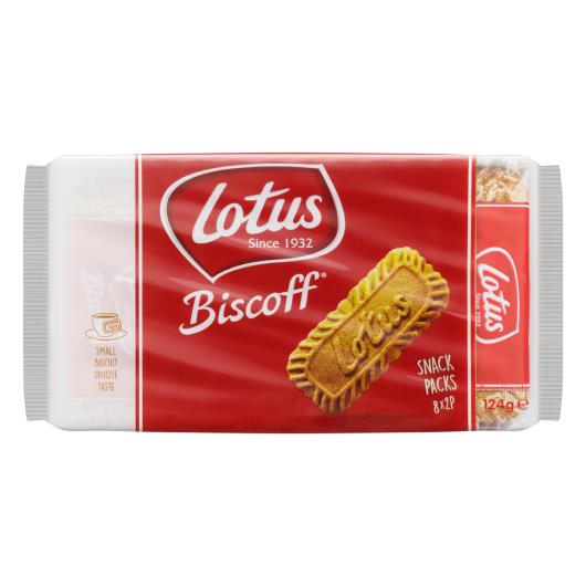 Biscoito Biscoff Pacote 124g - Imagem em destaque