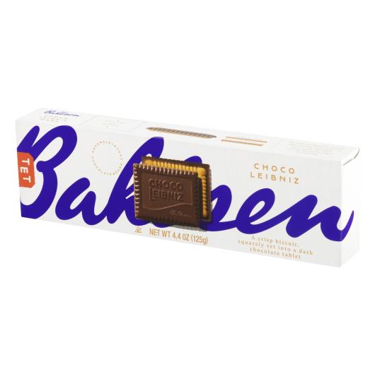 Biscoito Amanteigado Cobertura Chocolate Amargo Bahlsen Choco Leibniz Caixa 125g - Imagem em destaque