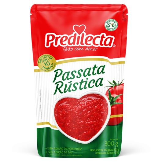 Molho de Tomate Passata Rústica Predilecta Sachê 300g - Imagem em destaque