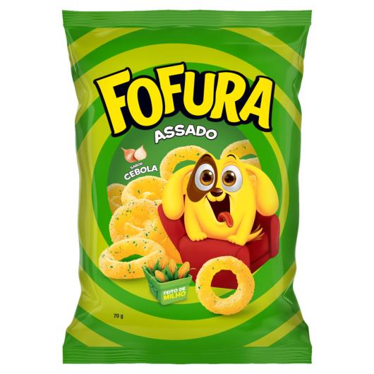 Salgadinho de Milho Cebola Fofura Pacote 70g - Imagem em destaque
