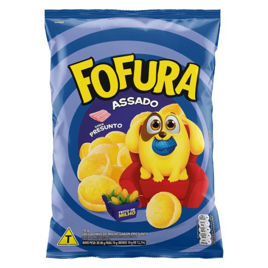 Salgadinho de Milho Presunto Fofura Pacote 70g - Imagem em destaque