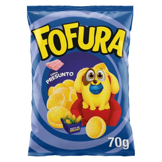 Salgadinho de Milho Presunto Fofura Pacote 70g - Imagem em destaque