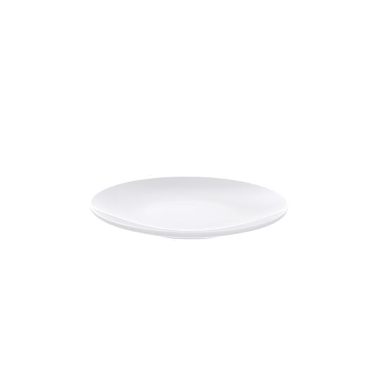 Prato Sobremesa Tramontina Leonora em Porcelana Branca 19cm Unidade - Imagem em destaque