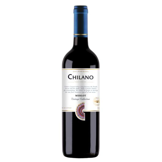 Vinho Chileno Chilano Tinto Merlot 750ml - Imagem em destaque