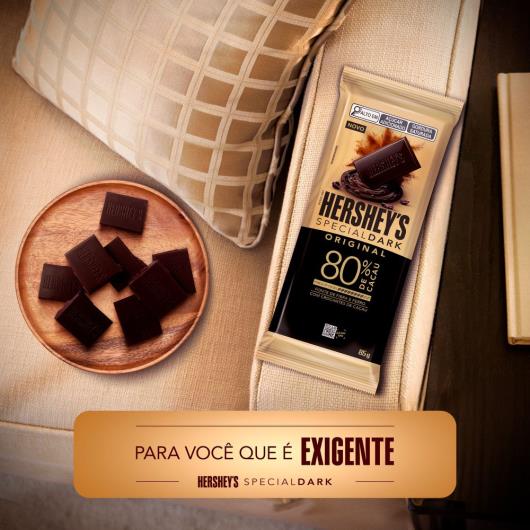 Chocolate Hershey's Special Dark Tradicional 80% Com 85g - Imagem em destaque