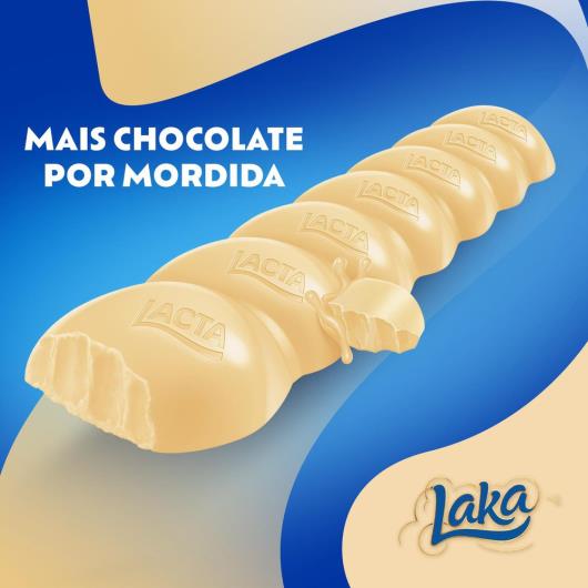 Chocolate Branco Lacta Laka Pacote 34g - Sonda Supermercado Delivery