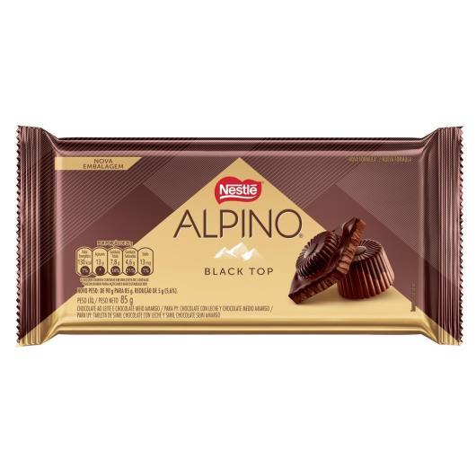 Chocolate ALPINO Black Top 85g - Imagem em destaque