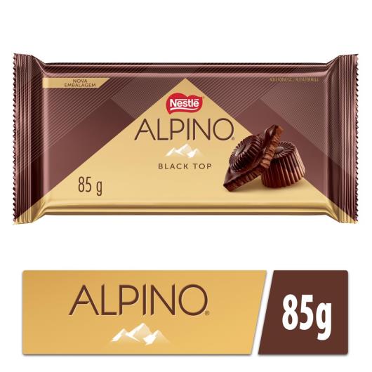 Chocolate ALPINO Black Top 85g - Imagem em destaque