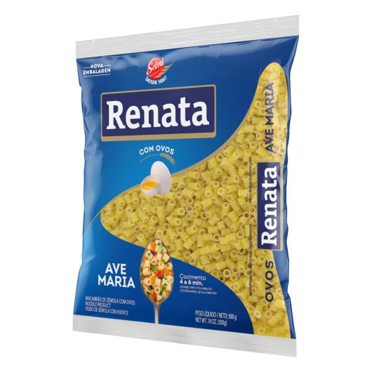 Macarrão de Sêmola com Ovos Ave Maria Renata Pacote 500g - Imagem em destaque