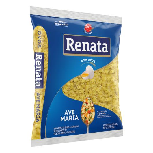 Macarrão de Sêmola com Ovos Ave Maria Renata Pacote 500g - Imagem em destaque