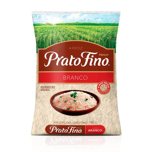 Arroz Prato Fino Branco 2 Kg - Imagem em destaque