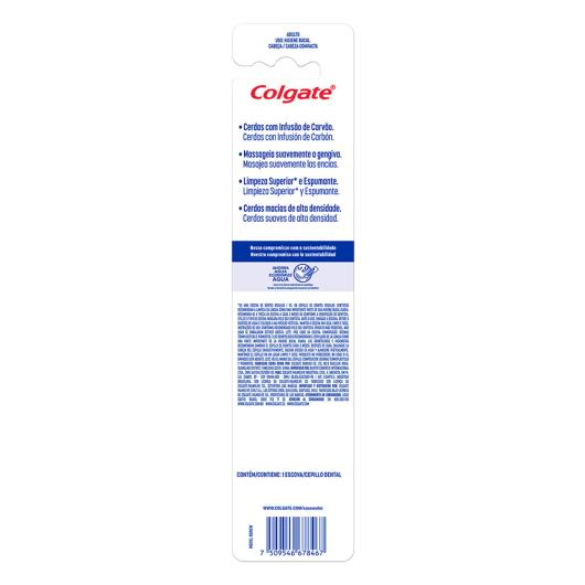 Escova Dental Macia Infusão de Carvão Colgate Gengiva Therapy Cabeça Compacta - Imagem em destaque