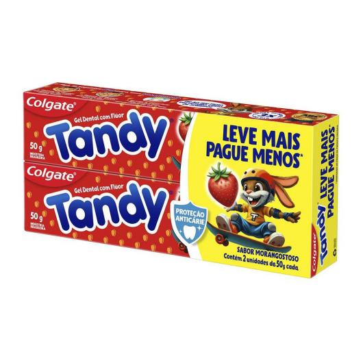 Escova Dental Morango Colgate Tandy 2 Unidades 50g Cada Preço Especial - Imagem em destaque