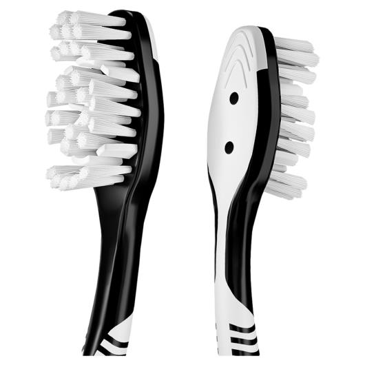 Escova Dental Macia Infusão de Carvão Sorriso Branco Irresistível Cabeça Normal 2 Unidades - Imagem em destaque