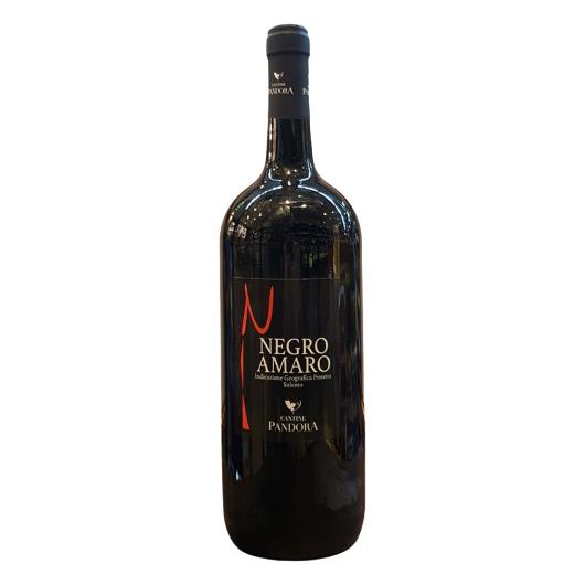 Vinho Italiano Pandora Negro Amaro 1,5l - Imagem em destaque
