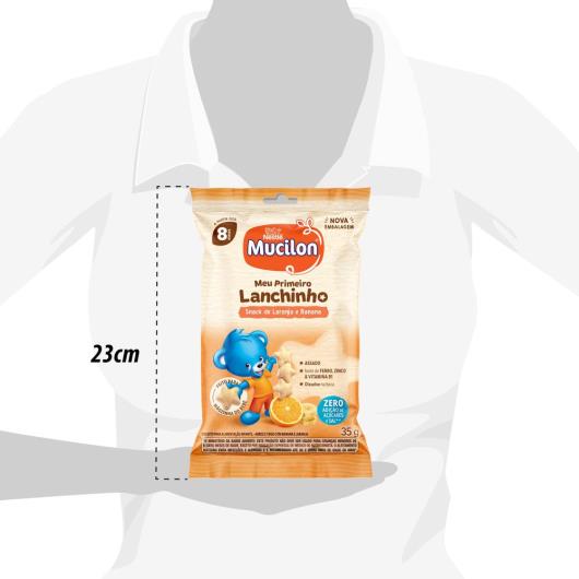 Snack Mucilon Laranja e Banana 35g - Imagem em destaque