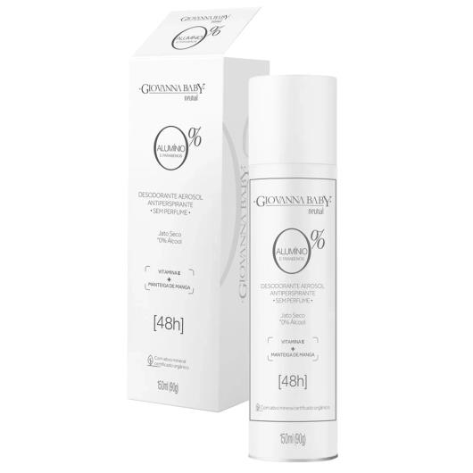 Desodorante Aerosol Antiperspirante 0% Alumínio Sem Perfume Giovanna Baby150ml - Imagem em destaque