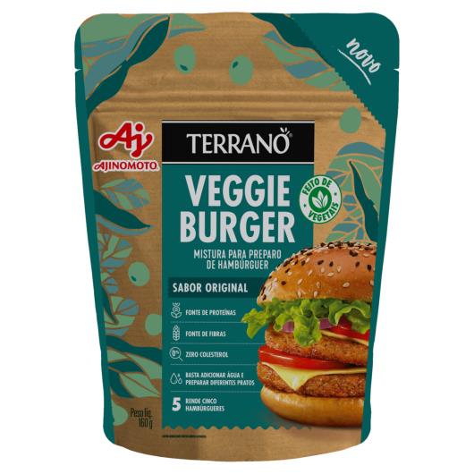 Mistura para Hambúrguer Original Terrano Veggie Burger Pouch 160g - Imagem em destaque