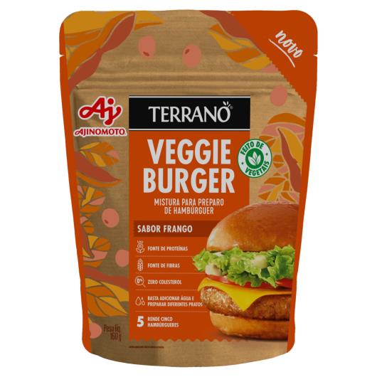 Mistura para Hambúrguer Frango Terrano Veggie Burger Pouch 160g - Imagem em destaque
