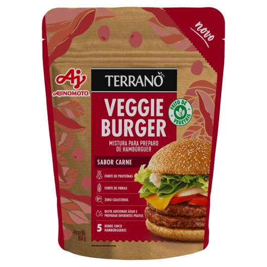 Mistura para Hambúrguer Carne Terrano Veggie Burger Pouch 160g - Imagem em destaque