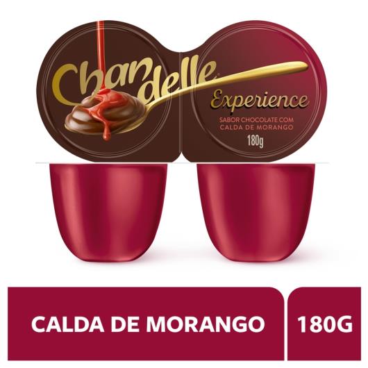 Sobremesa CHANDELLE Chocolate com Calda de Morango 180g - Imagem em destaque