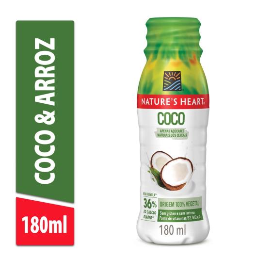 Bebida Vegetal NATURES HEART Sabor Coco 180ml - Imagem em destaque