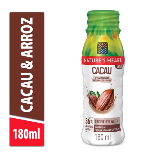 NATURES HEART Bebida Vegetal Sabor Cacau 180ml - Imagem em destaque