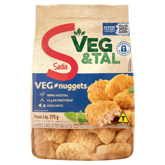Nuggets Vegetal Sadia Veg & Tal Pacote 275g - Imagem em destaque