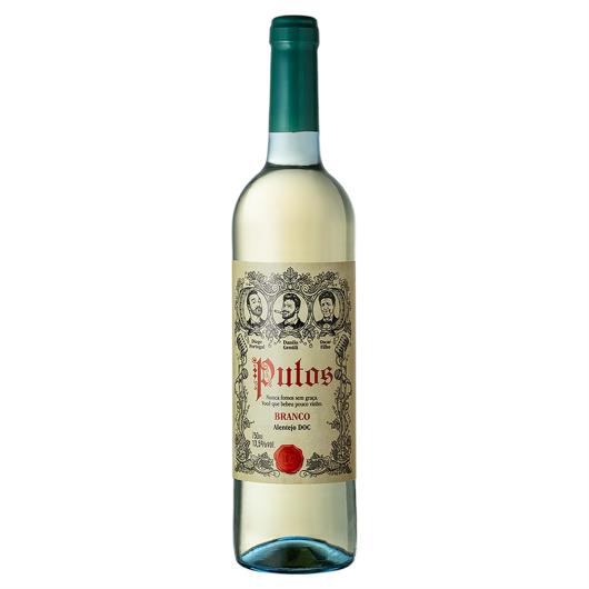 Vinho Português Branco Seco Putos Carmim Alentejo Garrafa 750ml - Imagem em destaque