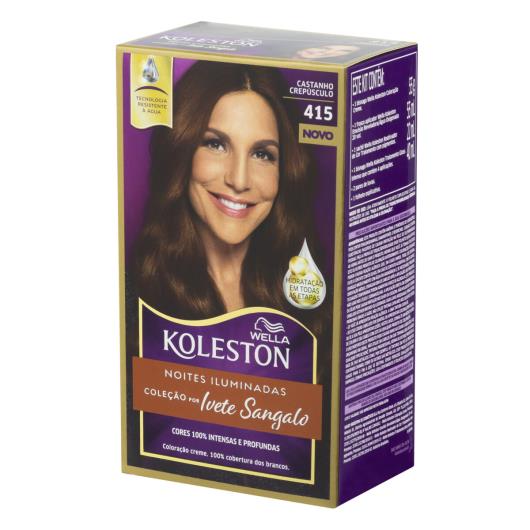 Kit Coloração Creme 415 Castanho Crepúsculo Wella Koleston Noites Iluminadas por Ivete Sangalo - Imagem em destaque