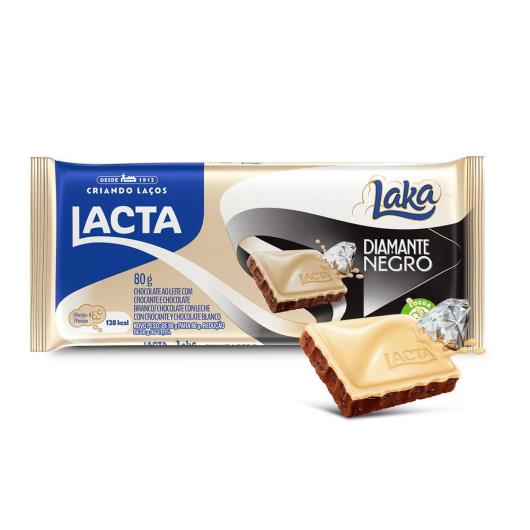 Chocolate Lacta Diamante Negro Laka 80g - Imagem em destaque