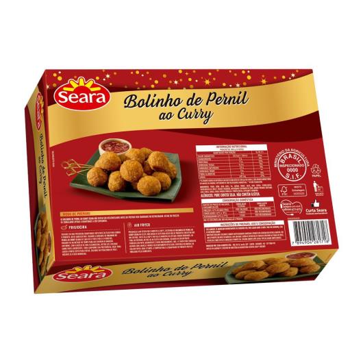 Bolinho de Pernil ao Curry Congelado Seara Caixa 300g - Imagem em destaque