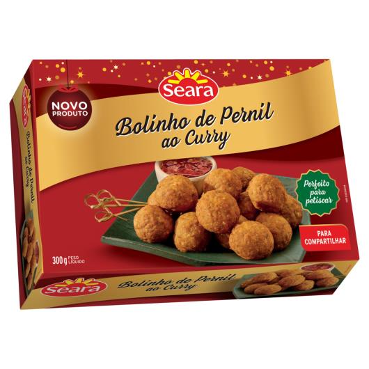 Bolinho de Pernil ao Curry Congelado Seara Caixa 300g - Imagem em destaque
