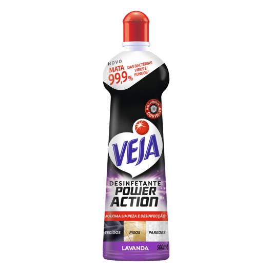 Desinfetante Lavanda Veja Power Action Squeeze 500ml - Imagem em destaque