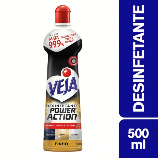 Desinfetante Pinho Veja Power Action Squeeze 500ml - Imagem em destaque