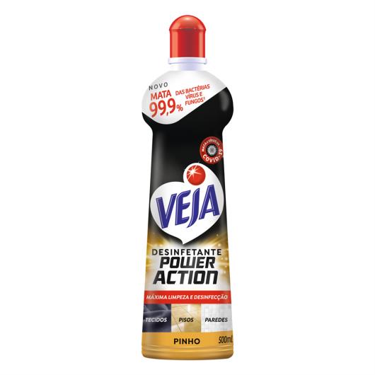 Desinfetante Pinho Veja Power Action Squeeze 500ml - Imagem em destaque