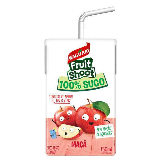 Suco Maçã Maguary Fruit Shoot Sem Adição de Açúcares Caixa 150ml - Imagem em destaque