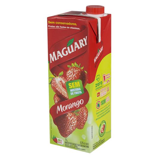 Bebida Adoçada Morango Maguary Caixa 1l - Imagem em destaque