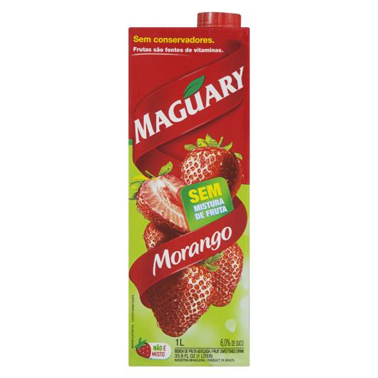 Bebida Adoçada Morango Maguary Caixa 1l - Imagem em destaque