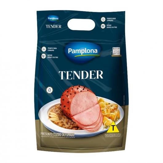 Tender presunto cozido defumado Pamplona 900g - Imagem em destaque