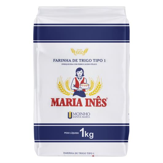Farinha de Trigo Tipo 1 Maria Inês Pacote 1kg - Imagem em destaque