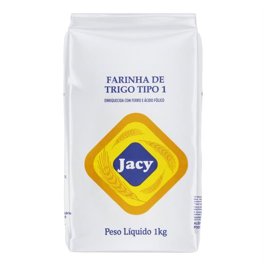 Farinha de Trigo Tipo 1 Jacy Pacote 1kg - Imagem em destaque